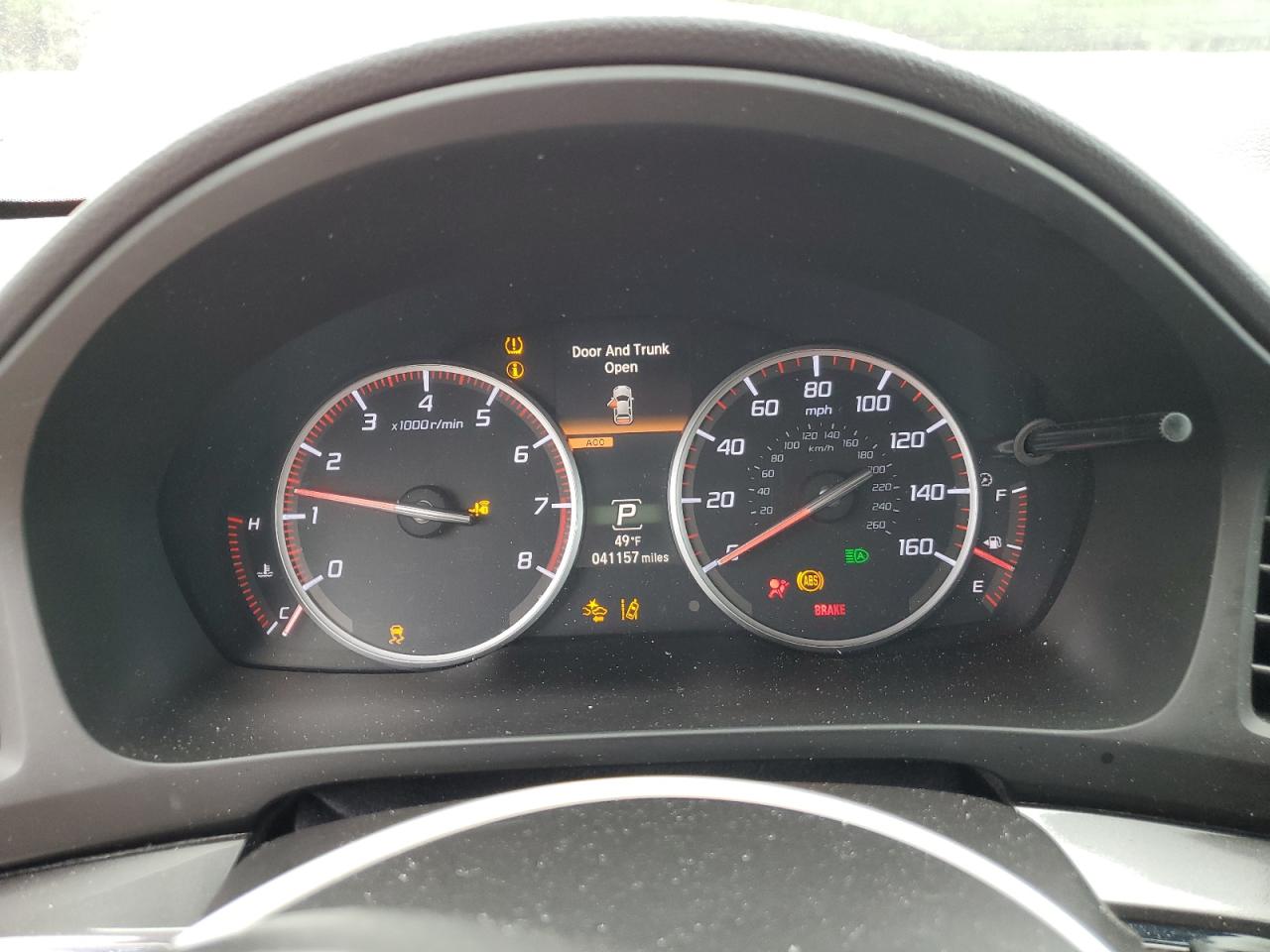 2021 Acura ILX VIN 19UDE2F86MA007659 Copart auction photo, all over damage thumbnail 9