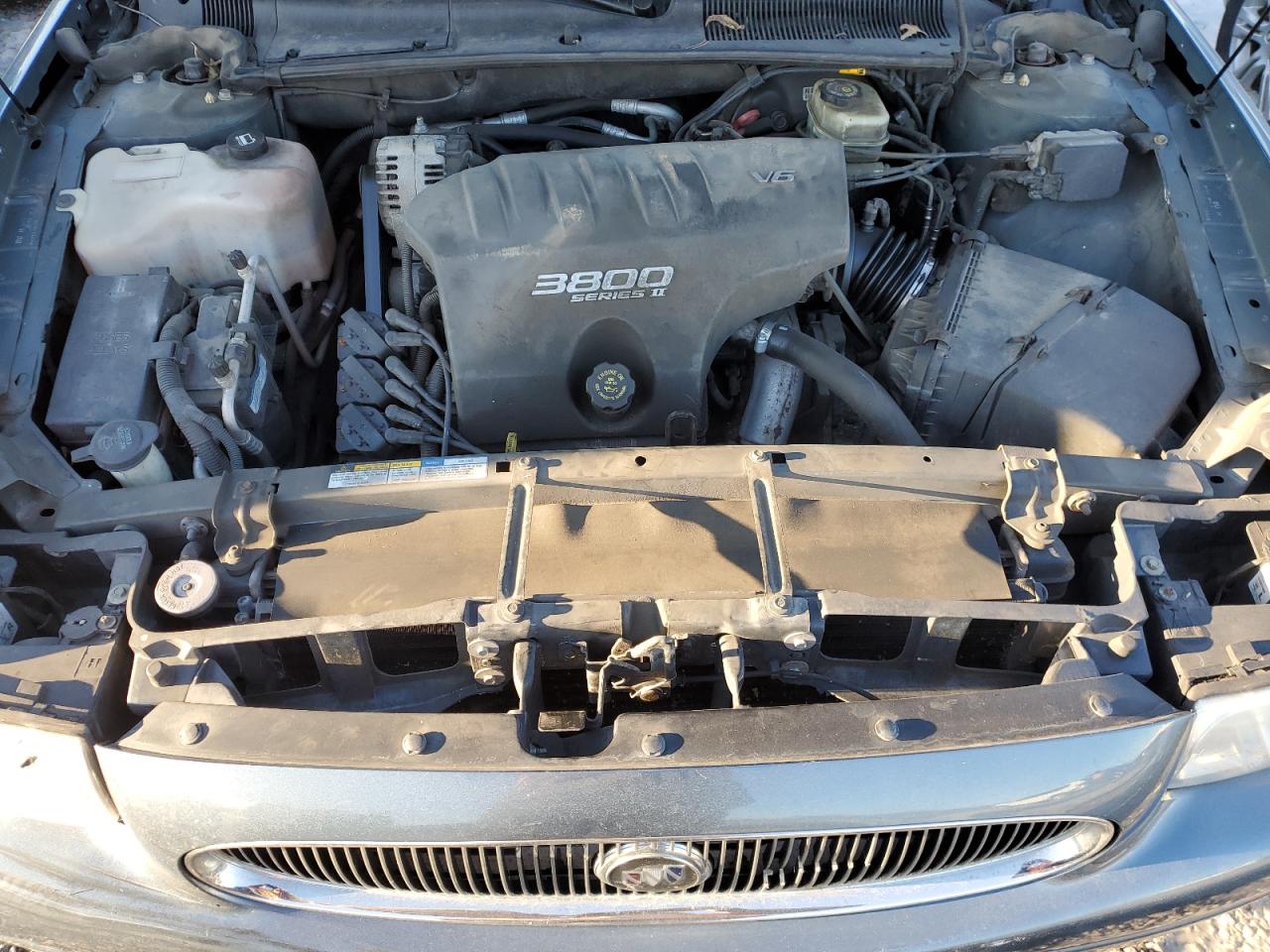 2001 Buick LeSabre VIN 1G4HP54KX1U220825 Copart auction photo, rear end / side damage thumbnail 11