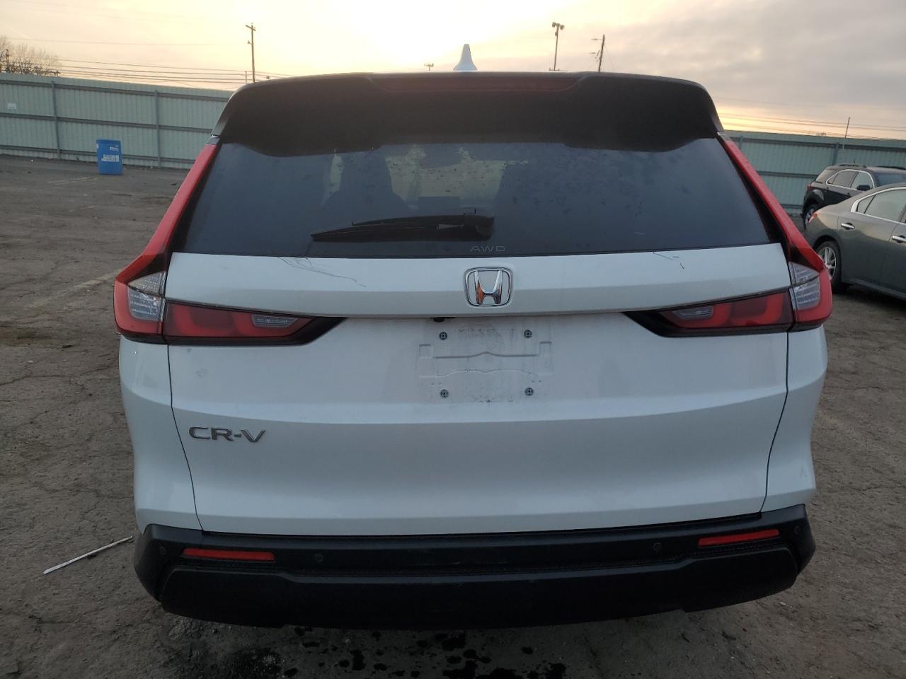 2023 Honda CR-V VIN 2HKRS4H7XPH440105 Copart auction photo, front end / side damage thumbnail 6
