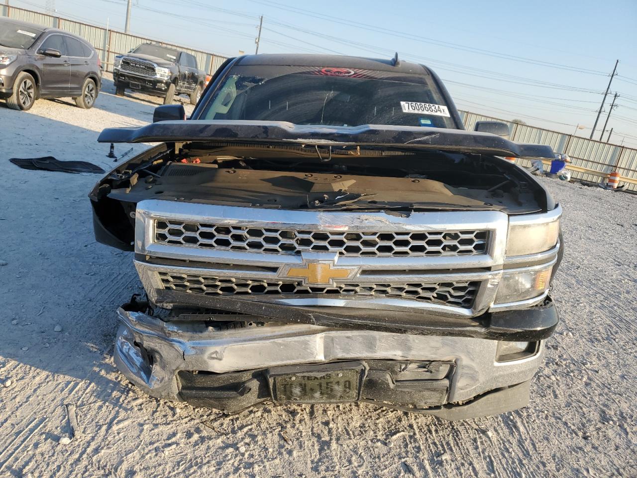 2015 Chevrolet Silverado VIN 3GCPCREH9FG318566 Copart auction photo, side / front end damage thumbnail 5