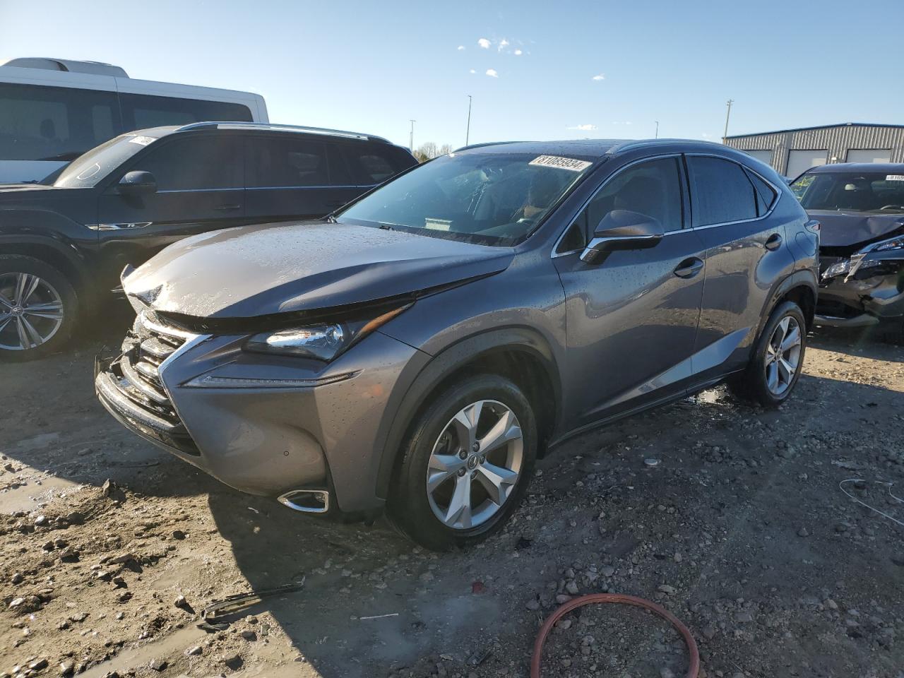 2017 Lexus NX VIN JTJYARBZ7H2062704