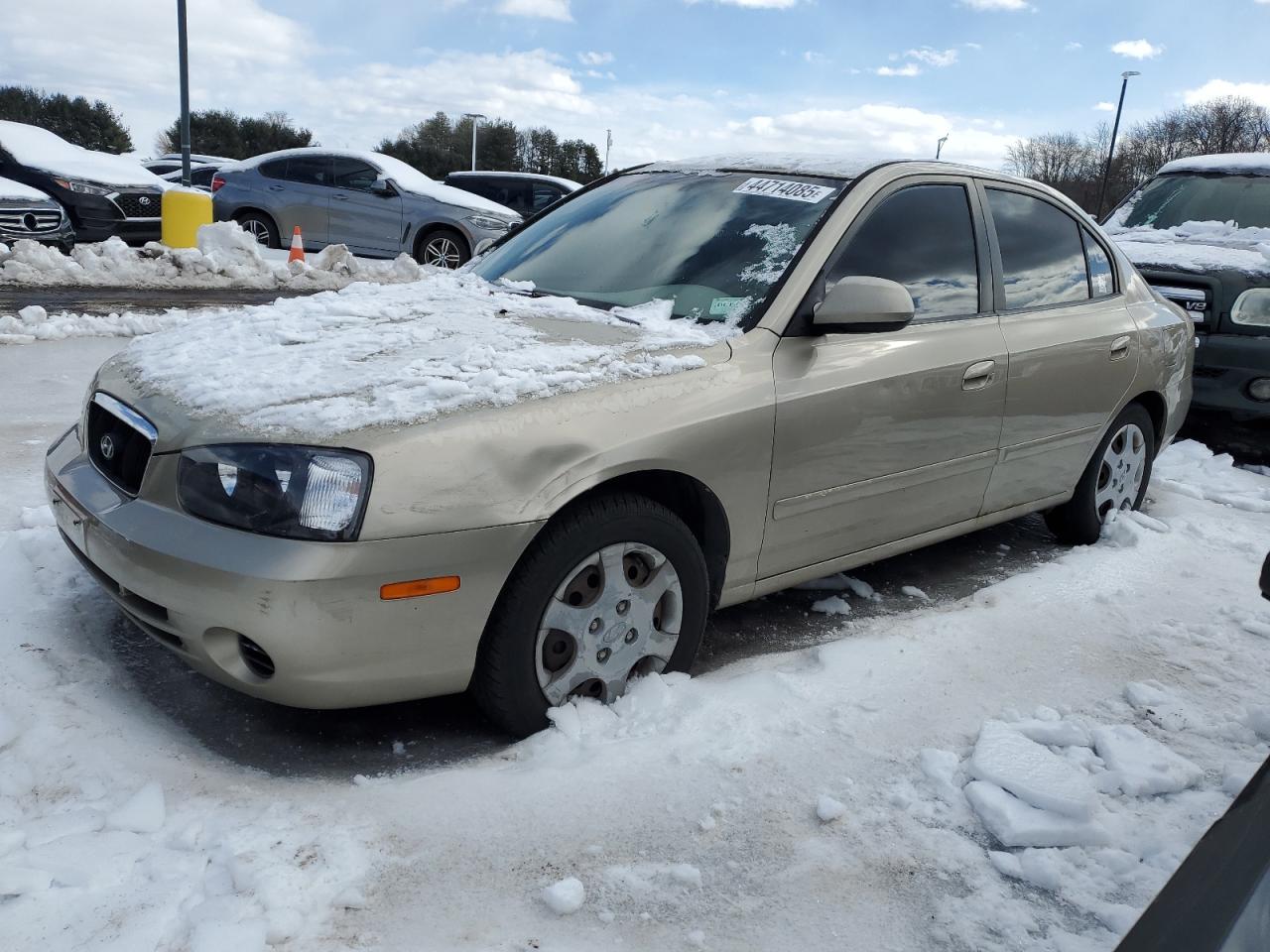 2003 Hyundai Elantra VIN KMHDN45D93U666398