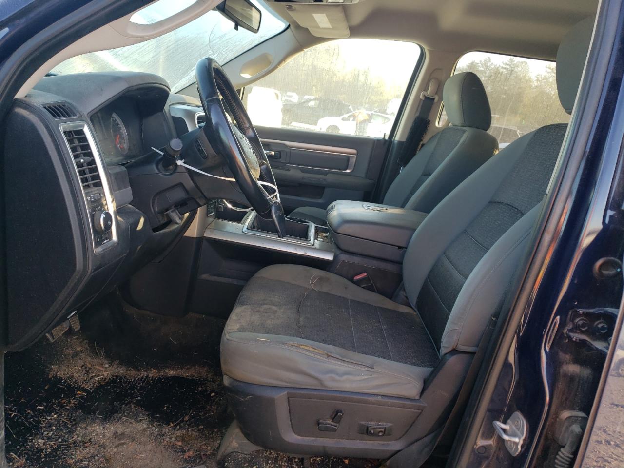 2014 RAM 1500 VIN 1C6RR7LT6ES152797 Copart auction photo, rear end damage thumbnail 7