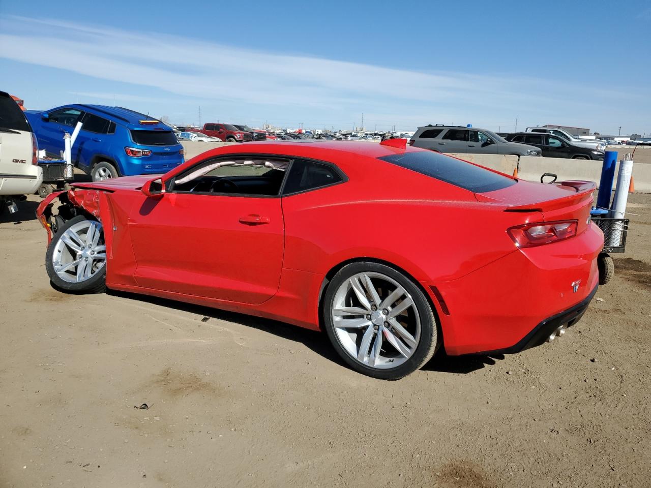 2017 Chevrolet Camaro VIN 1G1FD1RS5H0160789 Copart auction photo, front end / mechanical damage thumbnail 2