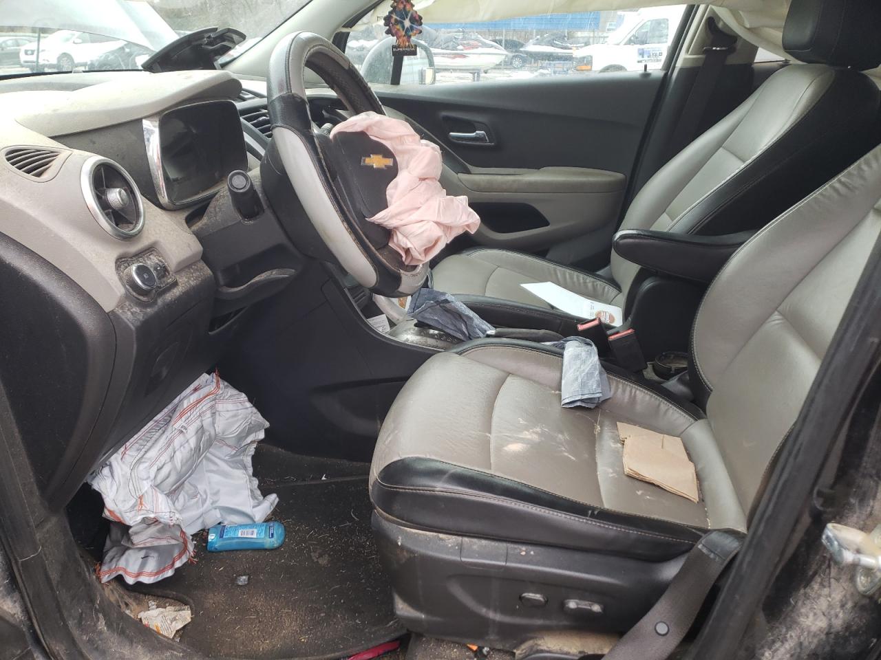2015 Chevrolet Trax VIN KL7CJNSB9FB252510 Copart auction photo, front end / minor dent/scratches damage thumbnail 7