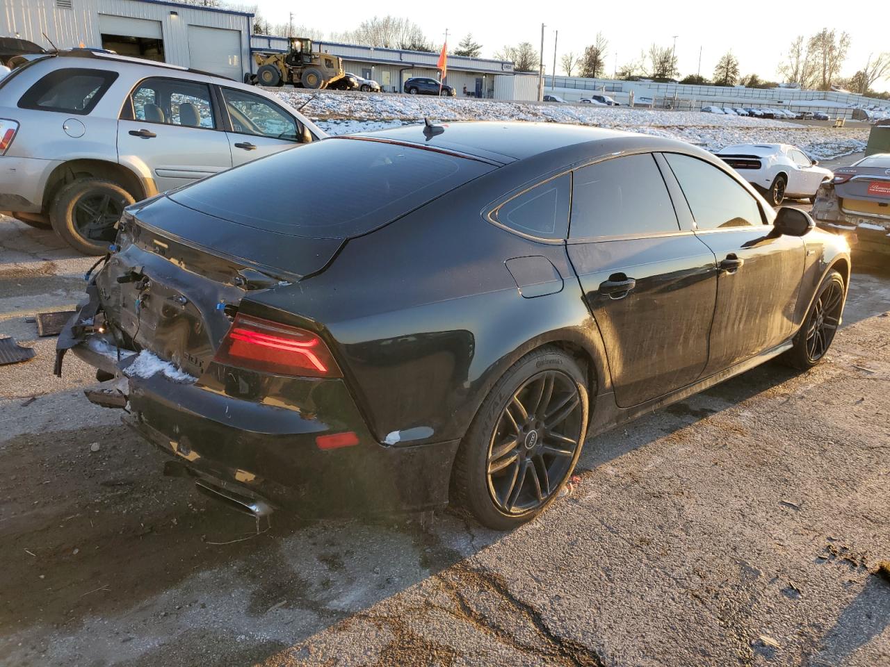 2016 Audi A7 VIN WAUWGAFC8GN073186 Copart auction photo, all over damage thumbnail 3