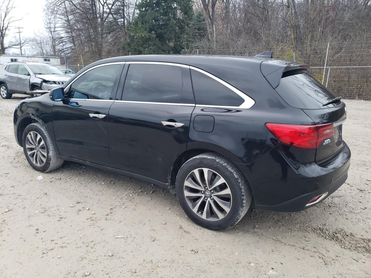 2016 Acura MDX VIN 5FRYD4H47GB018267 Copart auction photo, front end / side damage thumbnail 2