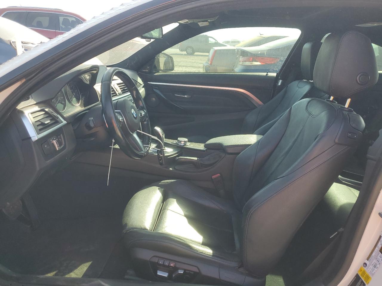 2018 BMW 4er VIN WBA4W7C59JAB87833 Copart auction photo, front end / side damage thumbnail 7