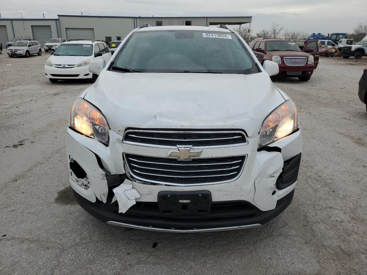 2016 Chevrolet Trax VIN KL7CJLSB7GB589893 Copart auction photo, front end / rear end damage thumbnail 5