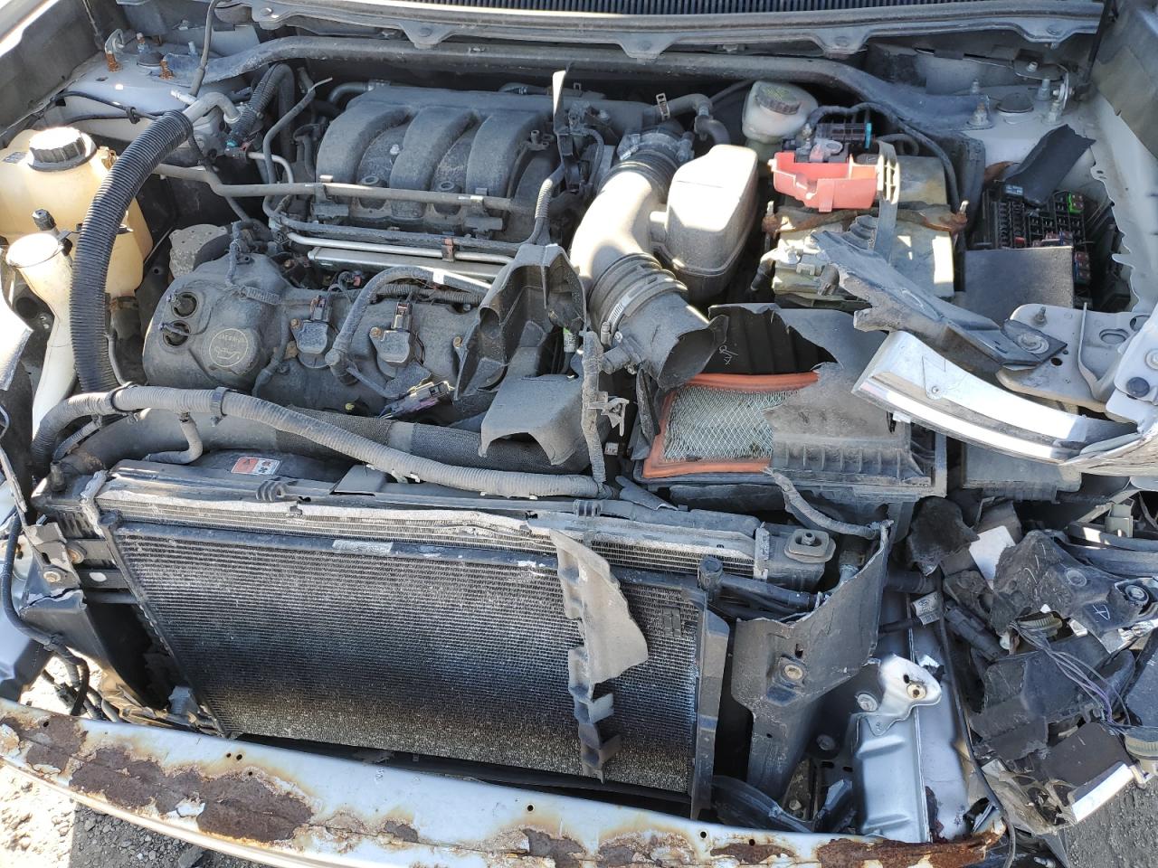 2014 Ford Flex VIN 2FMGK5C80EBD24736 Copart auction photo, front end damage thumbnail 12