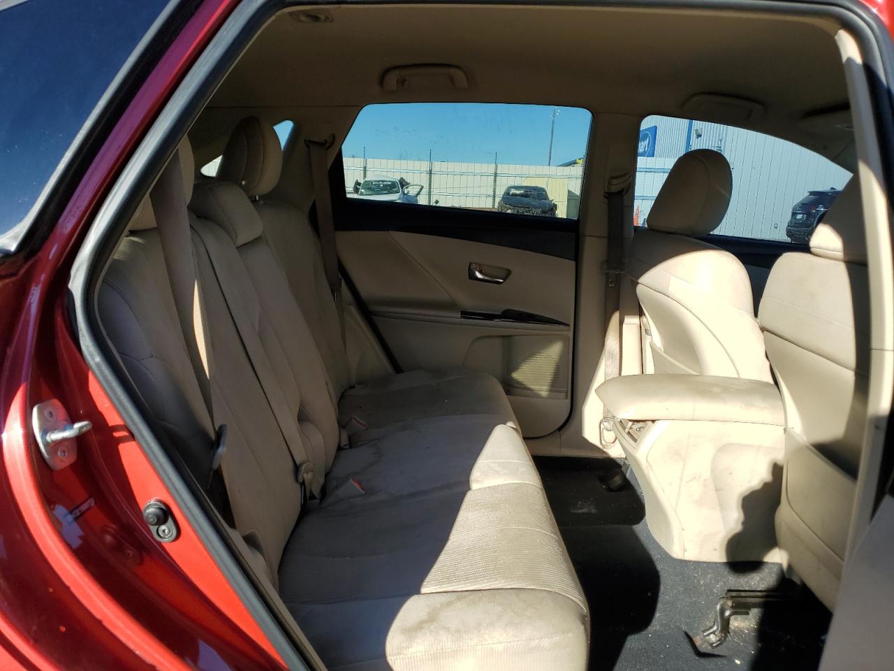 2009 Toyota Venza VIN 4T3ZE11A09U011580 Copart auction photo, rear end damage thumbnail 11
