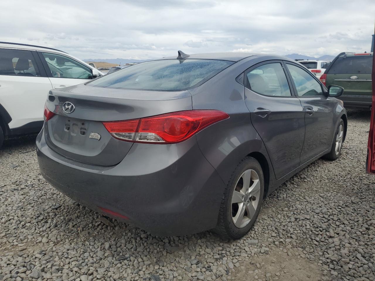 2012 Hyundai Elantra VIN 5NPDH4AE6CH066426 Copart auction photo, front end damage thumbnail 3