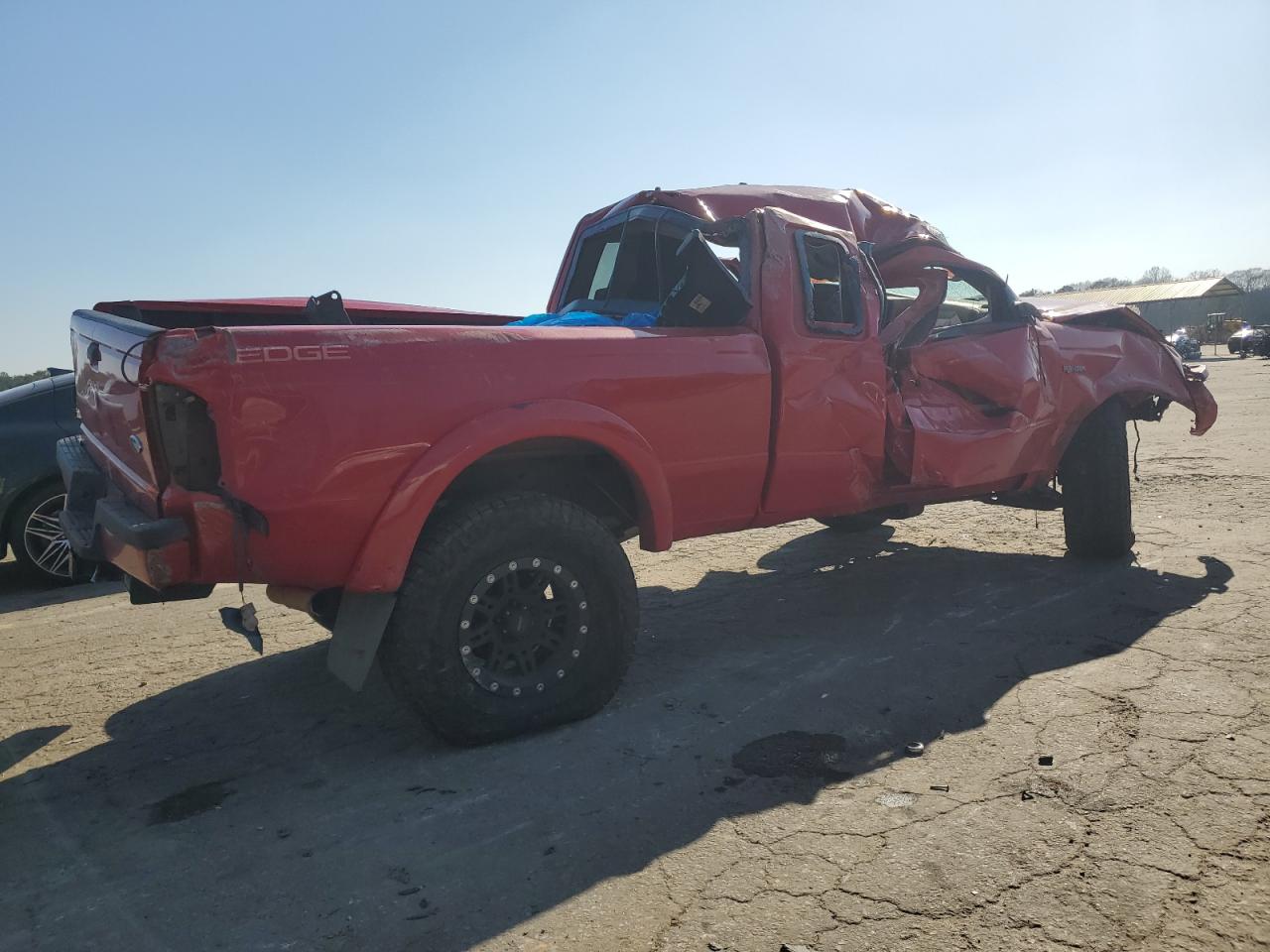2005 Ford Ranger VIN 1FTYR44U45PA34339 Copart auction photo, rollover damage thumbnail 3