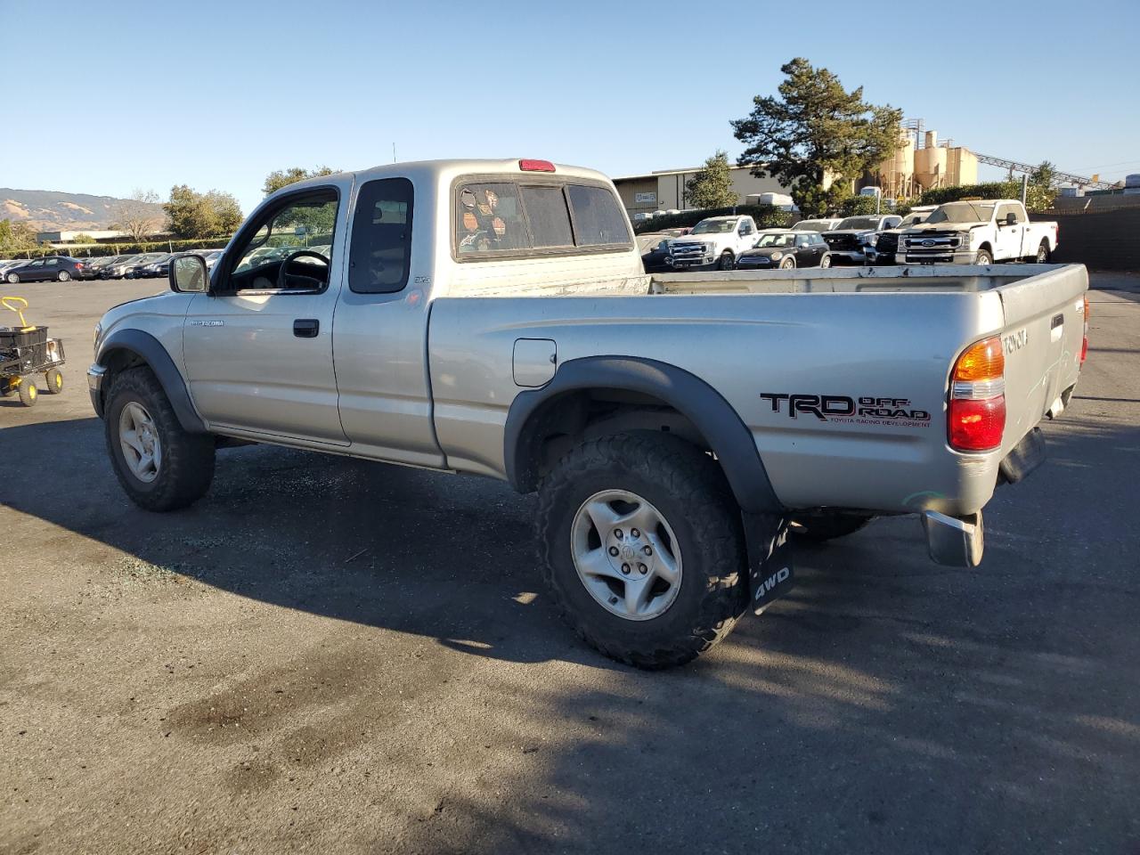 2004 Toyota Tacoma VIN 5TEWN72N34Z361273 Copart auction photo, rear end damage thumbnail 2