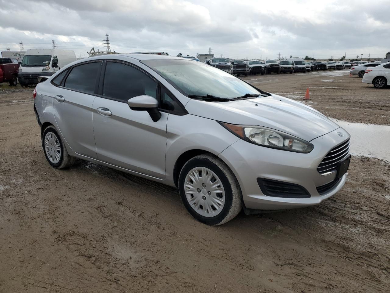 2019 Ford Fiesta VIN 3FADP4AJ5KM132169 Copart auction photo, rear end damage thumbnail 4