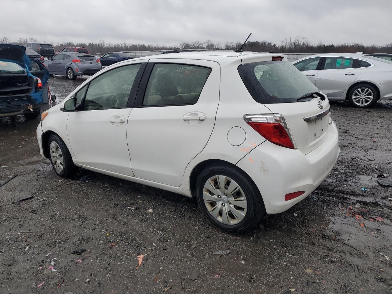 2012 Toyota Yaris VIN JTDKTUD38CD529429 Copart auction photo, front end / minor dent/scratches damage thumbnail 2