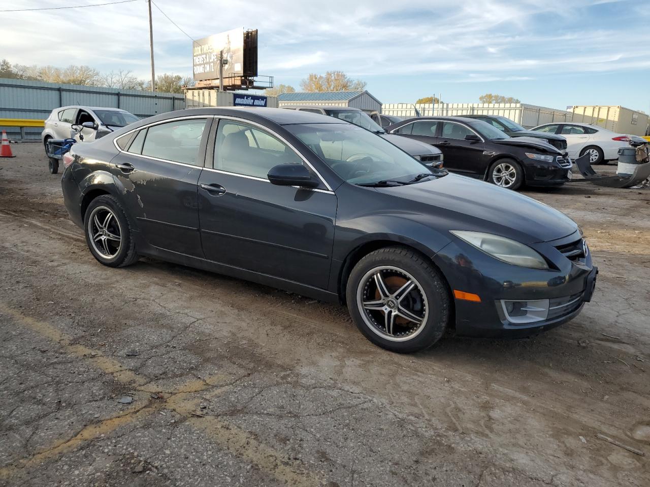 2012 Mazda 6 VIN 1YVHZ8DH0C5M43340 Copart auction photo, mechanical damage thumbnail 4