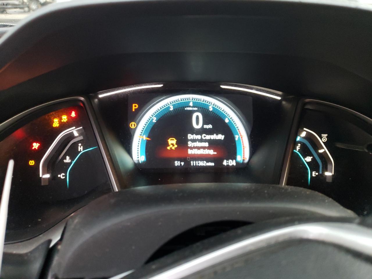 2017 Honda Civic VIN 19XFC2F70HE070232 Copart auction photo, front end damage thumbnail 9