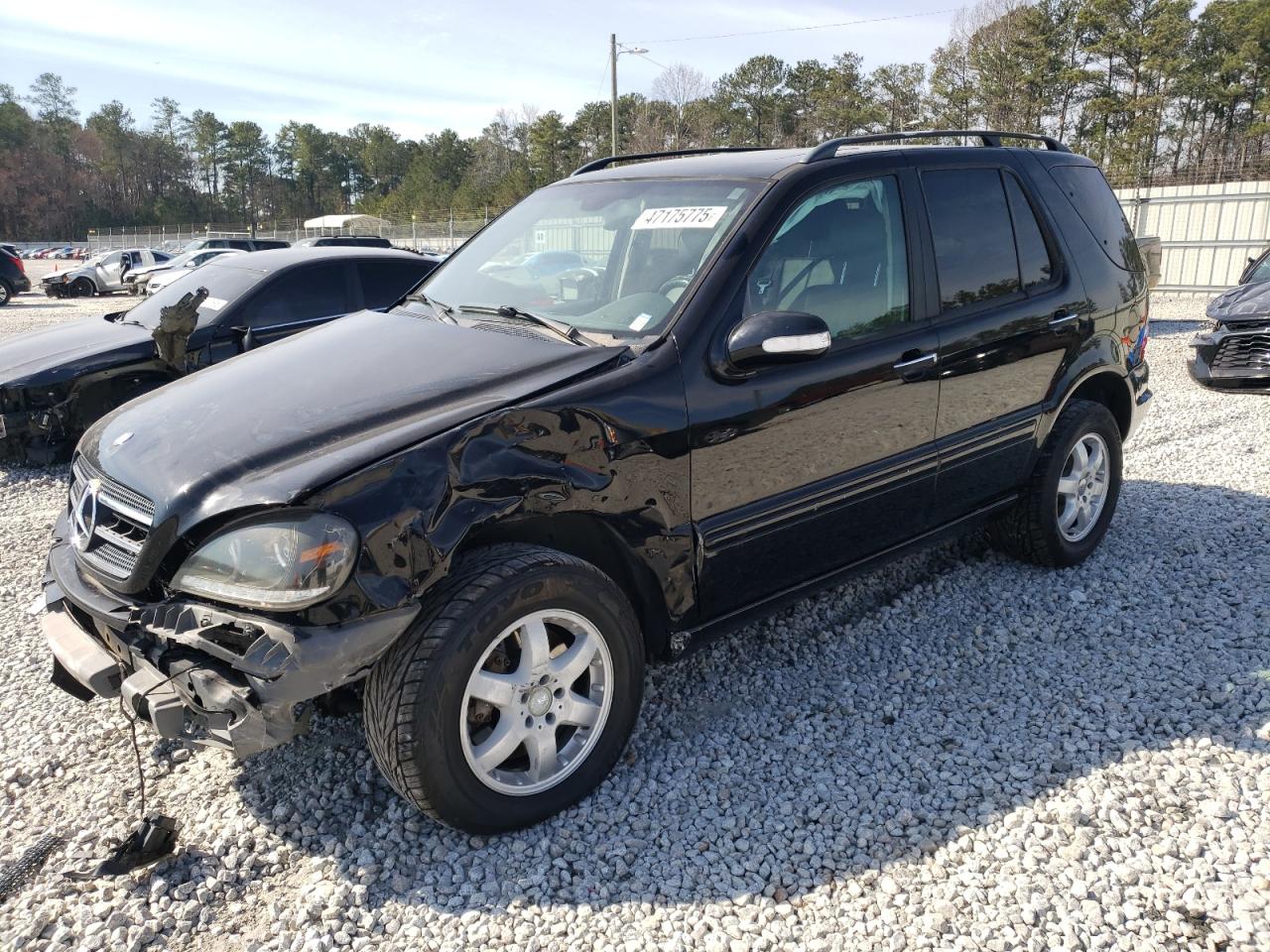 2004 Mercedes-Benz M-klasse VIN 4JGAB75E64A459993