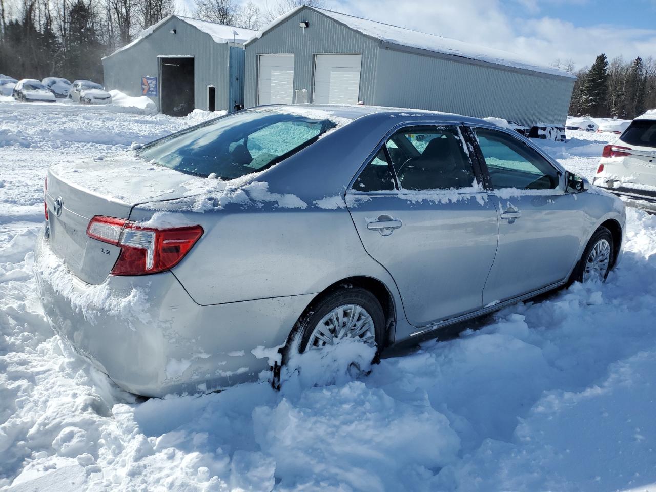 2014 Toyota Camry VIN 4T1BF1FK7EU794612 Copart auction photo, side / rear end damage thumbnail 3