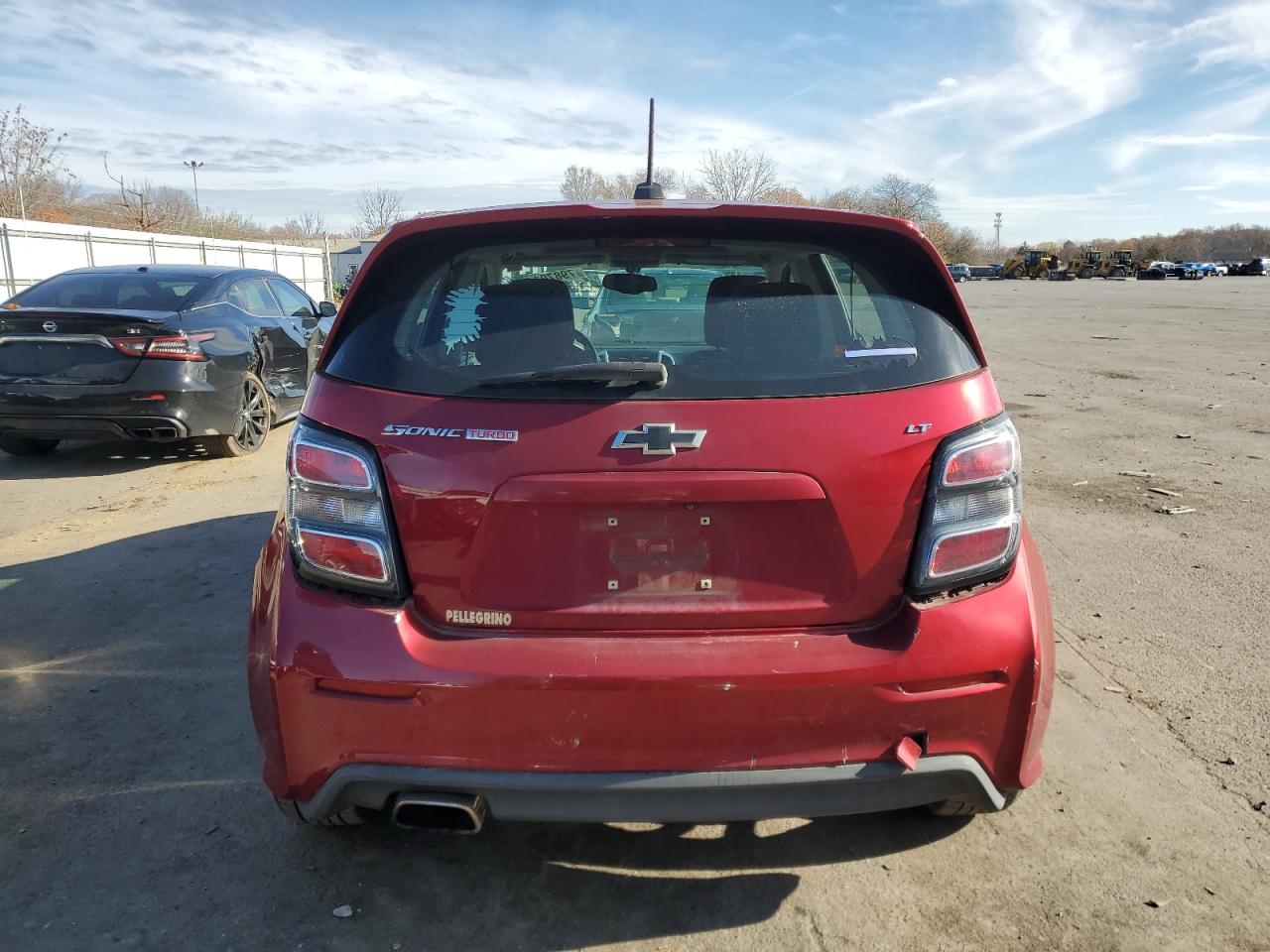 2018 Chevrolet Sonic VIN 1G1JD6SB8J4100196 Copart auction photo, front end damage thumbnail 6