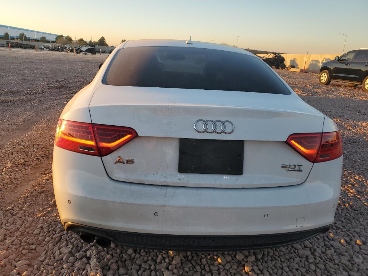 2014 Audi A5 VIN WAUMFAFR7EA069486 Copart auction photo, front end damage thumbnail 6