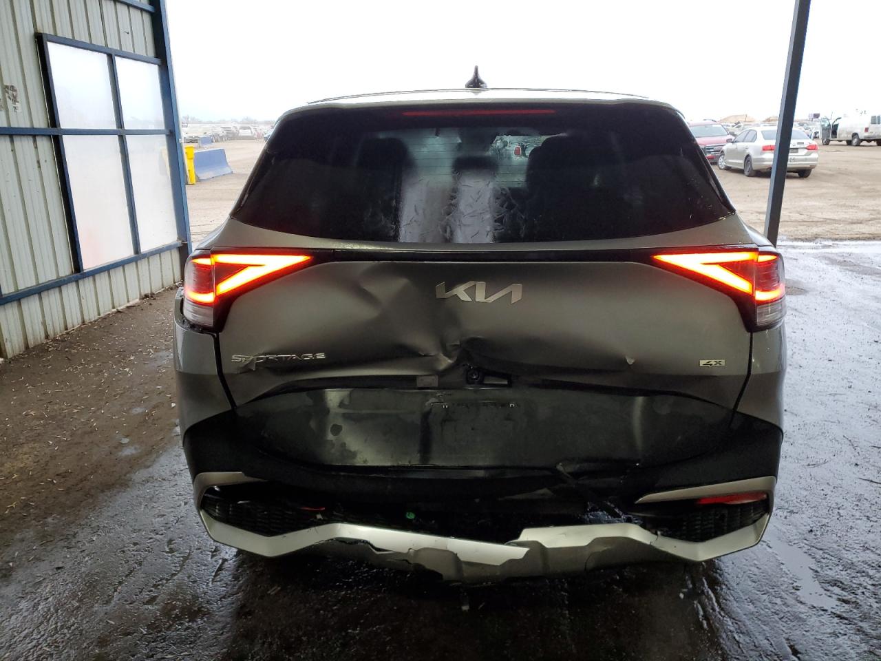 2023 KIA Sportage VIN KNDPUCAF6P7131314 Copart auction photo, rear end / frame damage damage thumbnail 6