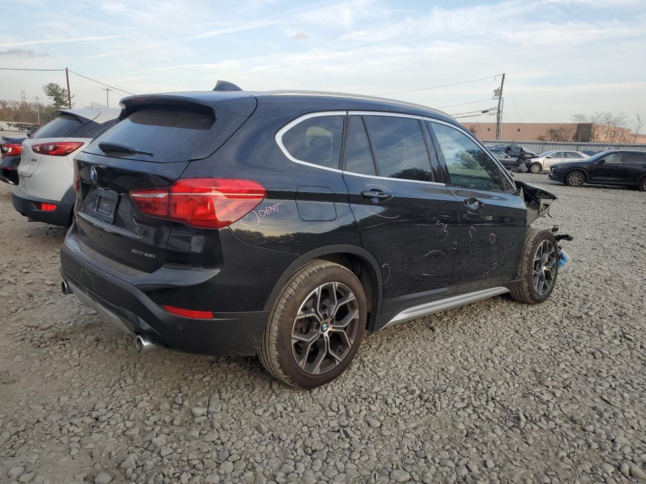 2021 BMW X1 VIN WBXJG9C02M5T73312 Copart auction photo, front end damage thumbnail 3
