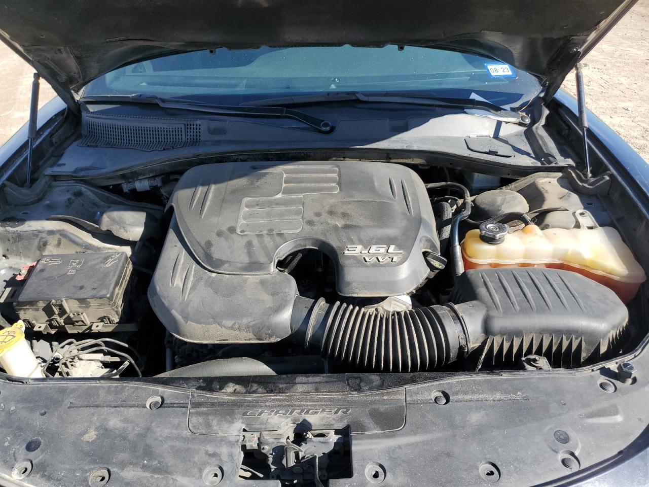 2018 Dodge Charger VIN 2C3CDXBG6JH212391 Copart auction photo, side / front end damage thumbnail 11