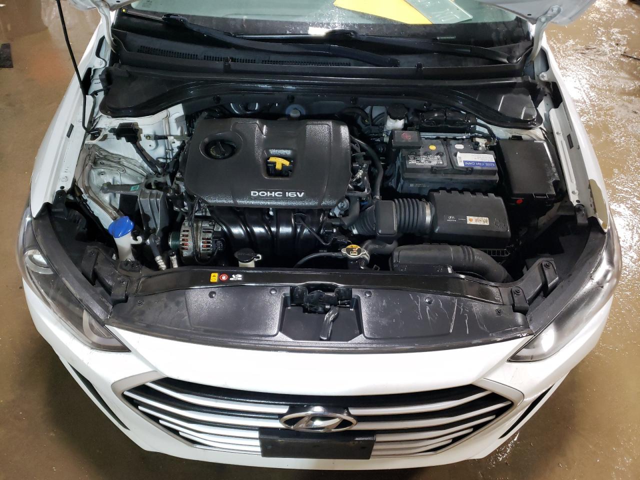 2018 Hyundai Elantra VIN 5NPD84LF8JH268297 Copart auction photo, rear end damage thumbnail 11