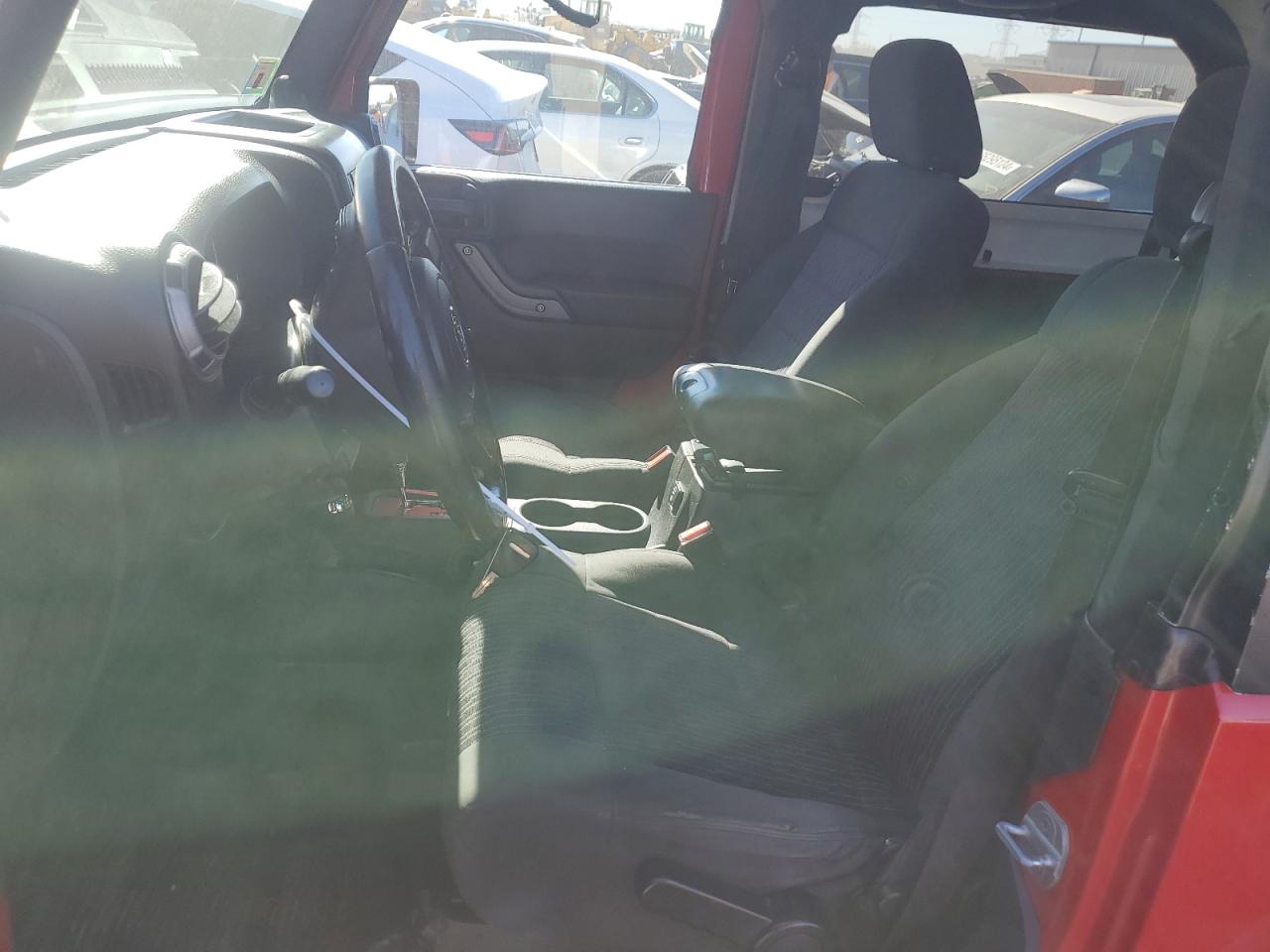 2012 Jeep Wrangler VIN 1C4AJWAG3CL119292 Copart auction photo, front end damage thumbnail 7