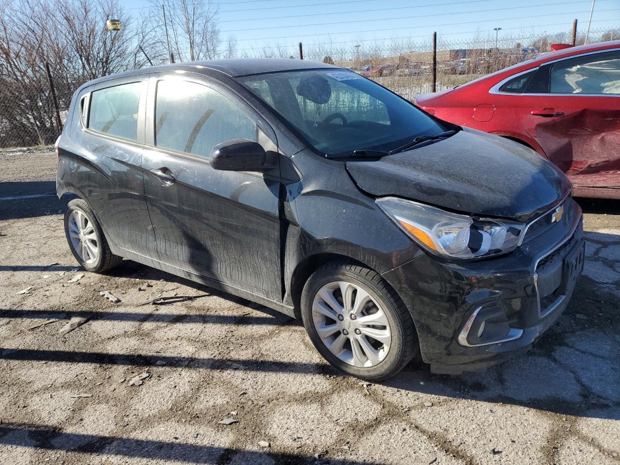2018 Chevrolet Spark VIN KL8CD6SA5JC470382 Copart auction photo, rear end / front end damage thumbnail 4