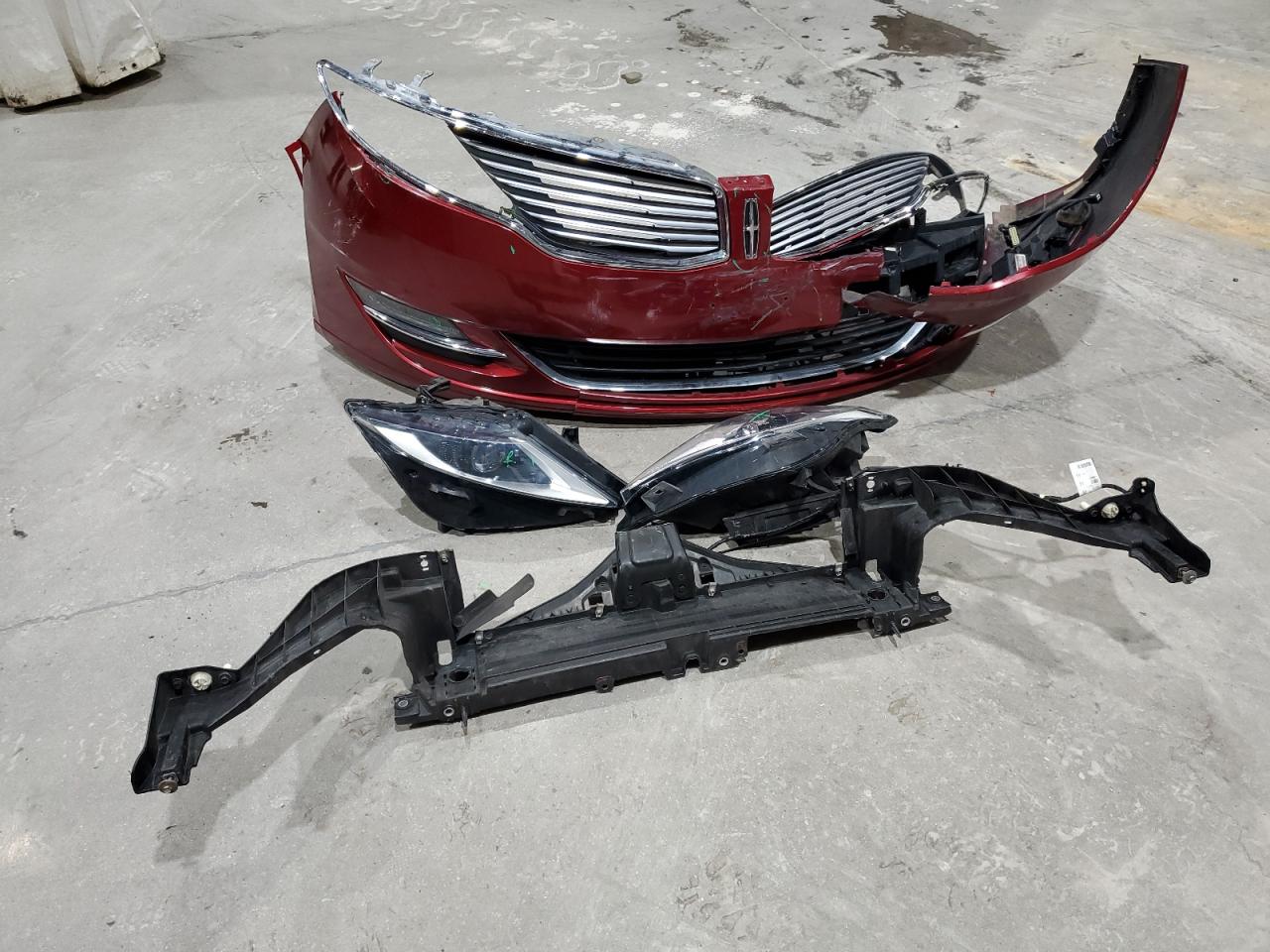 2013 Lincoln MKZ VIN 3LN6L2JK3DR809152 Copart auction photo, front end damage thumbnail 12