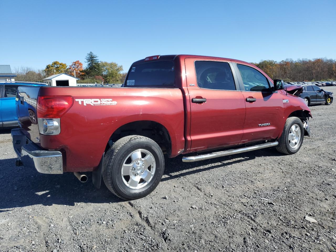 2007 Toyota Tundra VIN 5TBDV54177S460811 Copart auction photo, front end / minor dent/scratches damage thumbnail 3