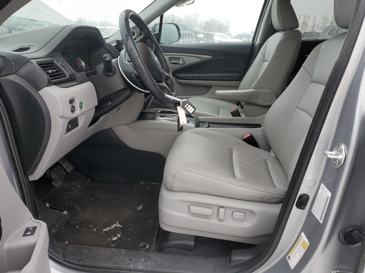 2022 Honda Pilot VIN 5FNYF6H55NB037784 Copart auction photo, side damage thumbnail 7