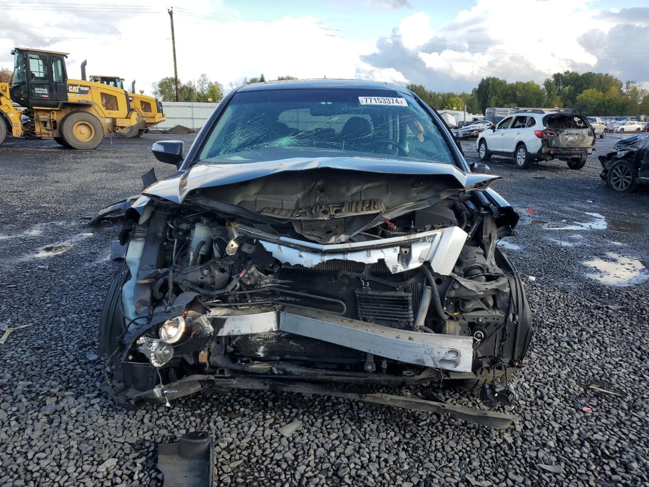 2010 Acura RDX VIN 5J8TB1H21AA005580 Copart auction photo, side / front end damage thumbnail 5