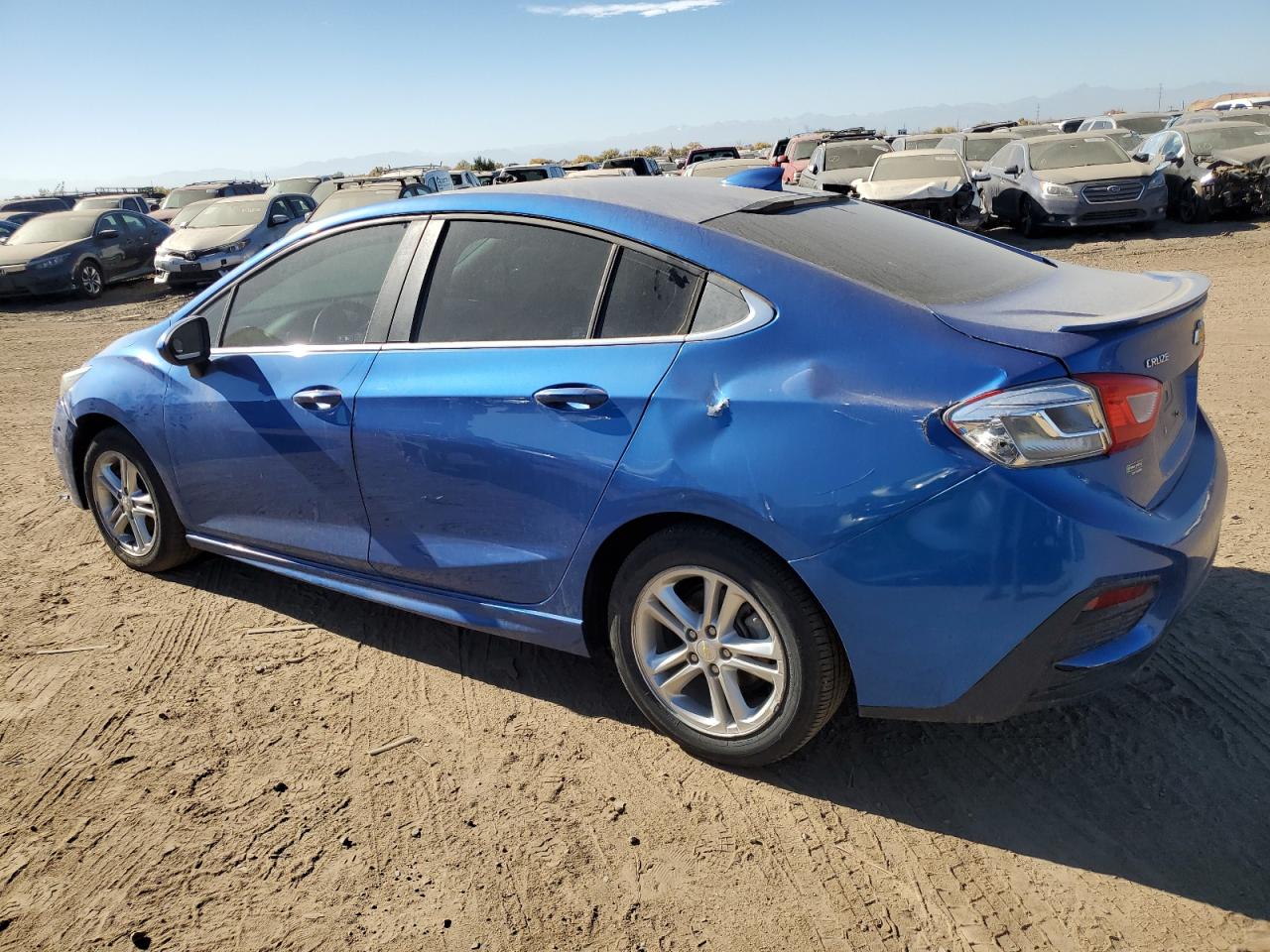 2017 Chevrolet Cruze VIN 1G1BE5SM4H7150826 Copart auction photo, front end / side damage thumbnail 2