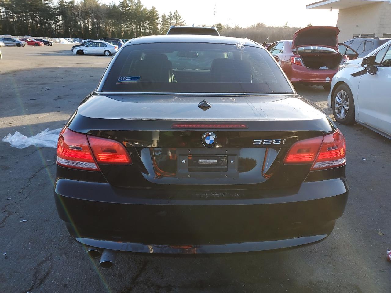 2009 BMW 3er VIN WBAWR33529P460822 Copart auction photo, front end / minor dent/scratches damage thumbnail 6