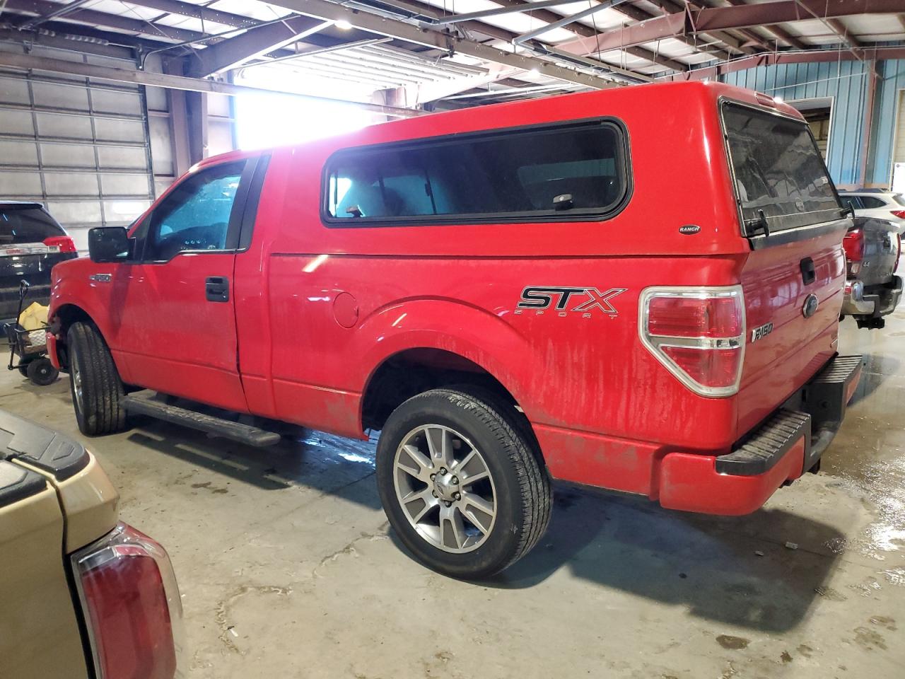 2014 Ford F-150 VIN 1FTMF1CM6EKF44311 Copart auction photo, front end / minor dent/scratches damage thumbnail 2