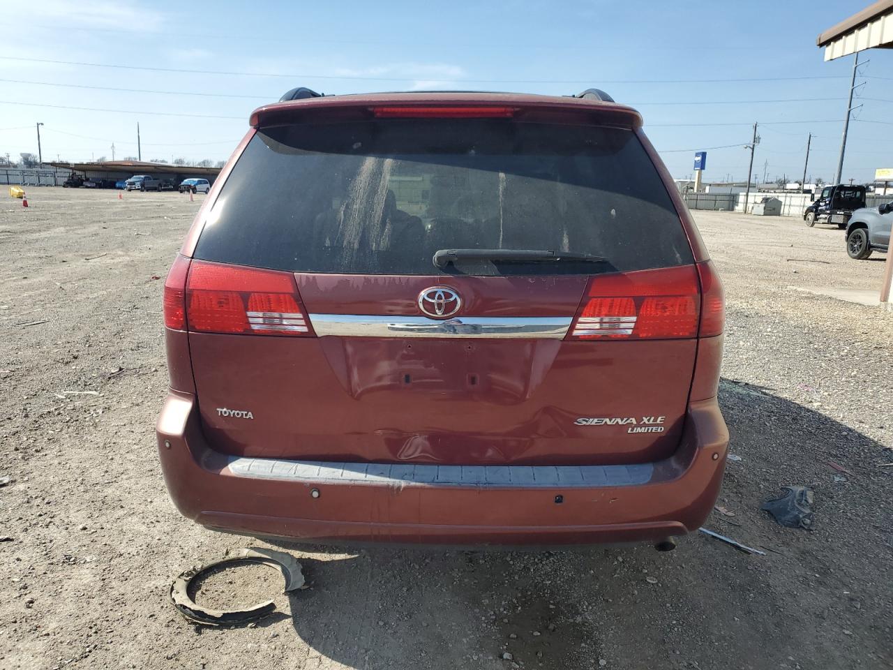 2004 Toyota Sienna VIN 5TDZA22C74S210959 Copart auction photo, rear end / side damage thumbnail 6