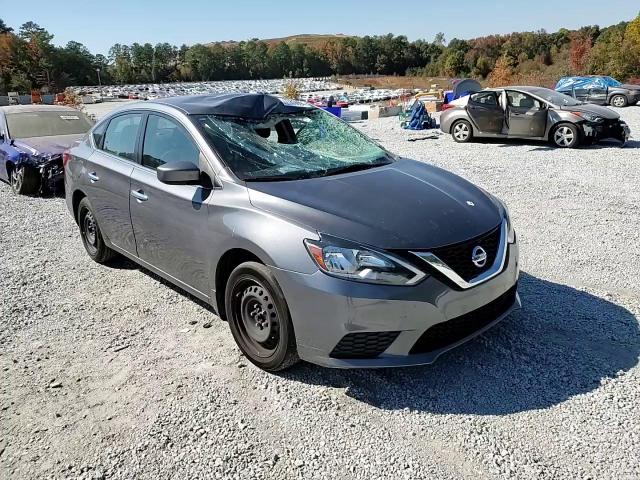 2019 Nissan Sentra VIN 3N1AB7AP5KY347211 Copart auction photo, top/roof damage thumbnail 10