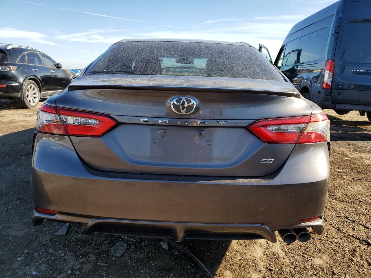 2018 Toyota Camry VIN 4T1B11HKXJU038780 Copart auction photo, front end damage thumbnail 6