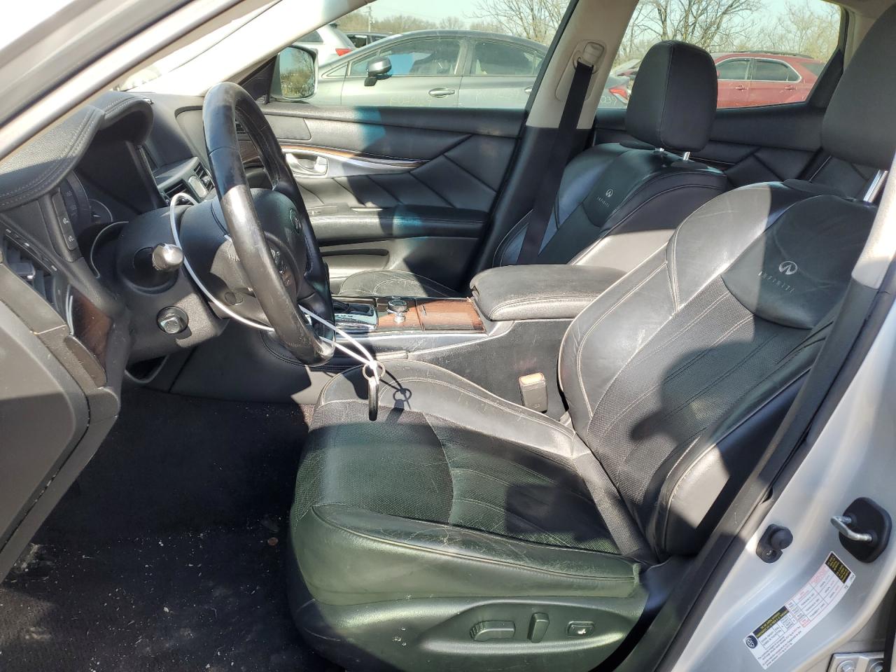 2013 Infiniti M VIN JN1BY1AP2DM512055 Copart auction photo, all over / undercarriage damage thumbnail 7