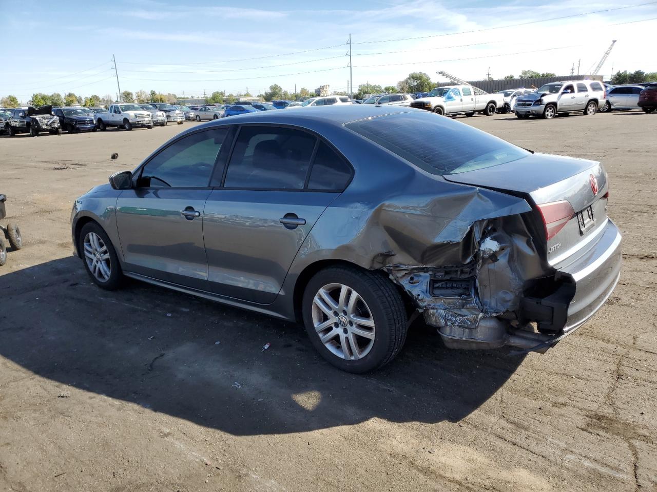 2018 Volkswagen Jetta VIN 3VW167AJ1JM232492 Copart auction photo, all over damage thumbnail 2