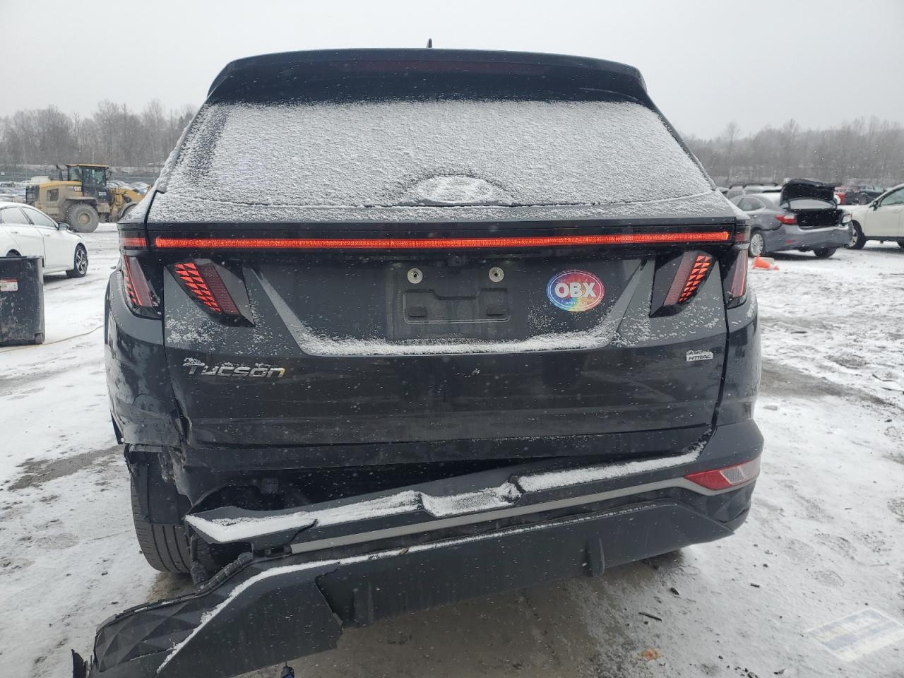 2023 Hyundai Tucson VIN 5NMJBCAE8PH166402 Copart auction photo, rear end damage thumbnail 6