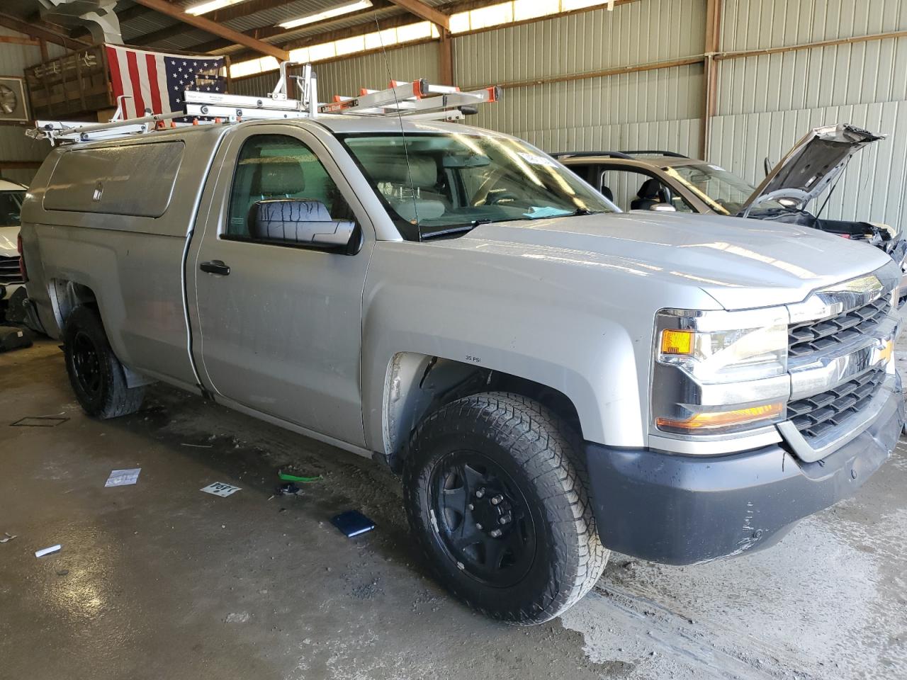 2018 Chevrolet Silverado VIN 1GCNCNEH9JZ231470 Copart auction photo, mechanical / rear end damage thumbnail 4