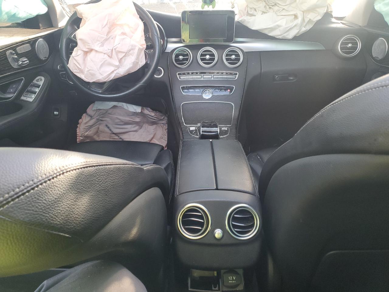 2015 Mercedes-Benz C-klasse VIN 55SWF4KB8FU073169 Copart auction photo, rollover damage thumbnail 8