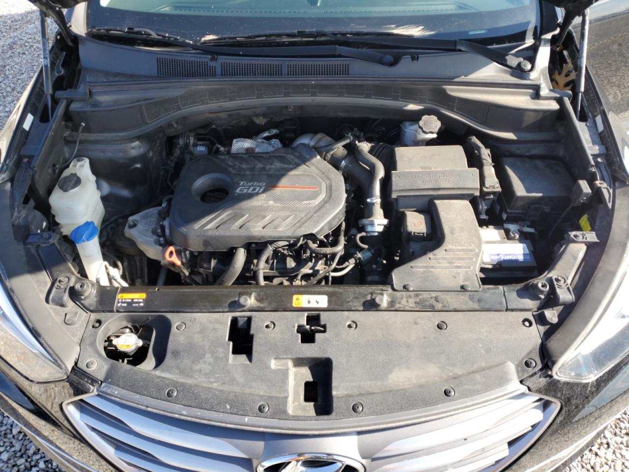 2017 Hyundai Santa Fe VIN 5XYZW4LA3HG452130 Copart auction photo, normal wear damage thumbnail 12