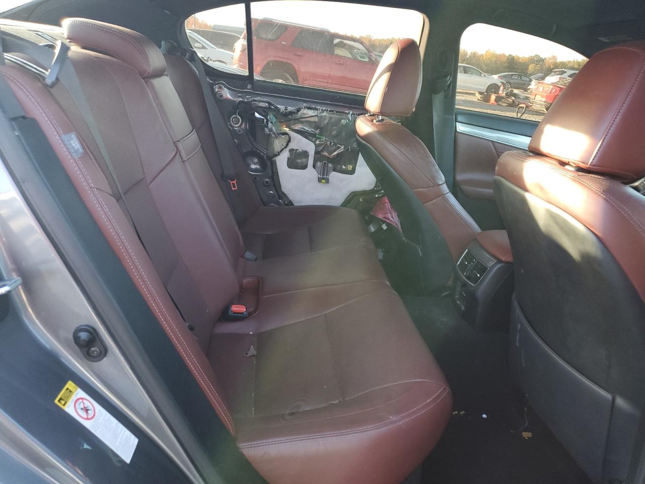 2015 Lexus GS VIN JTHBE1BLXFA008700 Copart auction photo, rear end damage thumbnail 11