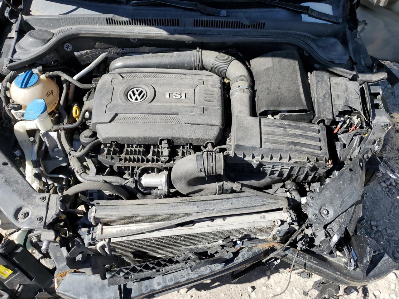 2015 Volkswagen Jetta VIN 3VWD07AJXFM239480 Copart auction photo, front end damage thumbnail 11